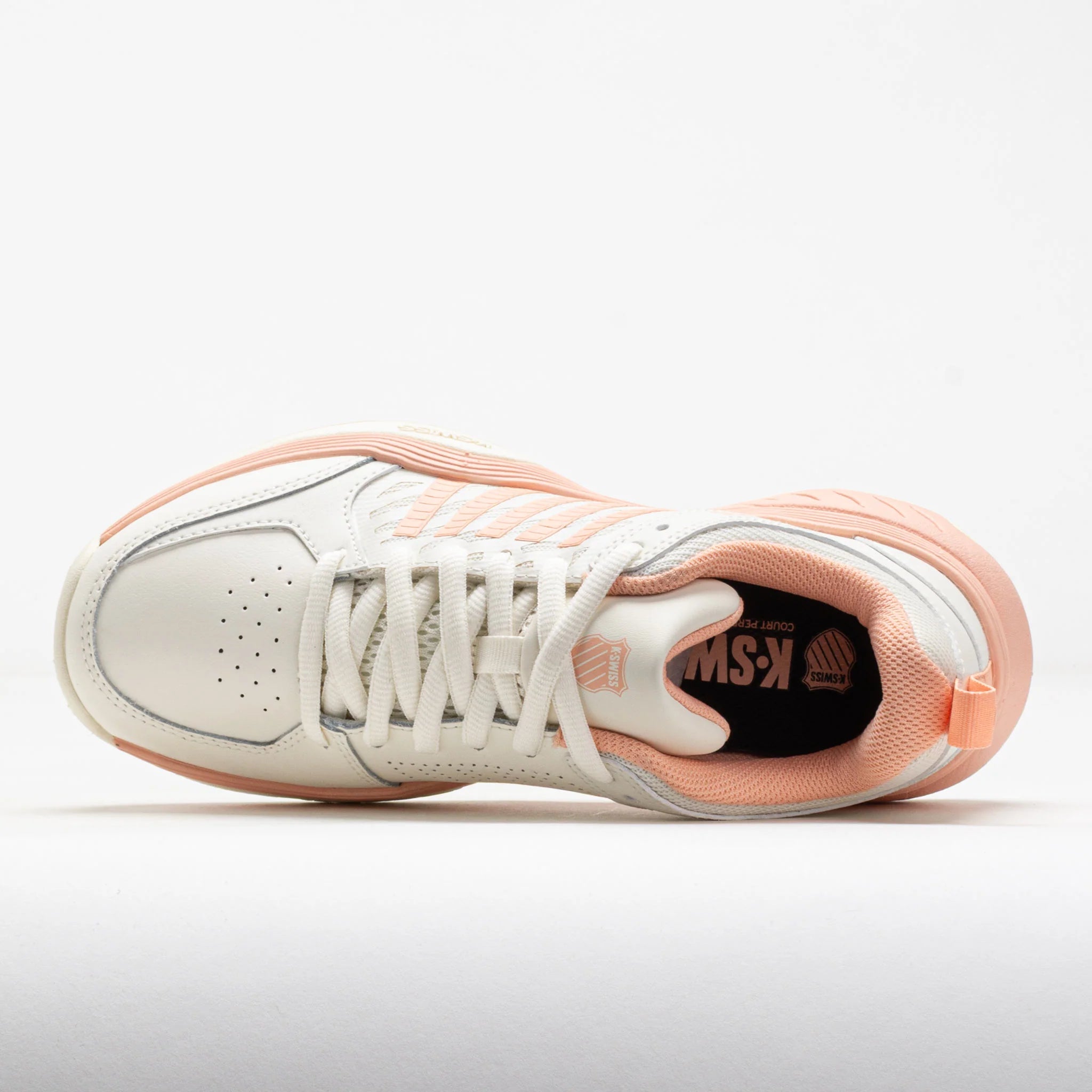 K-Swiss Court Express 2 Women's Egret/Peach Parfait