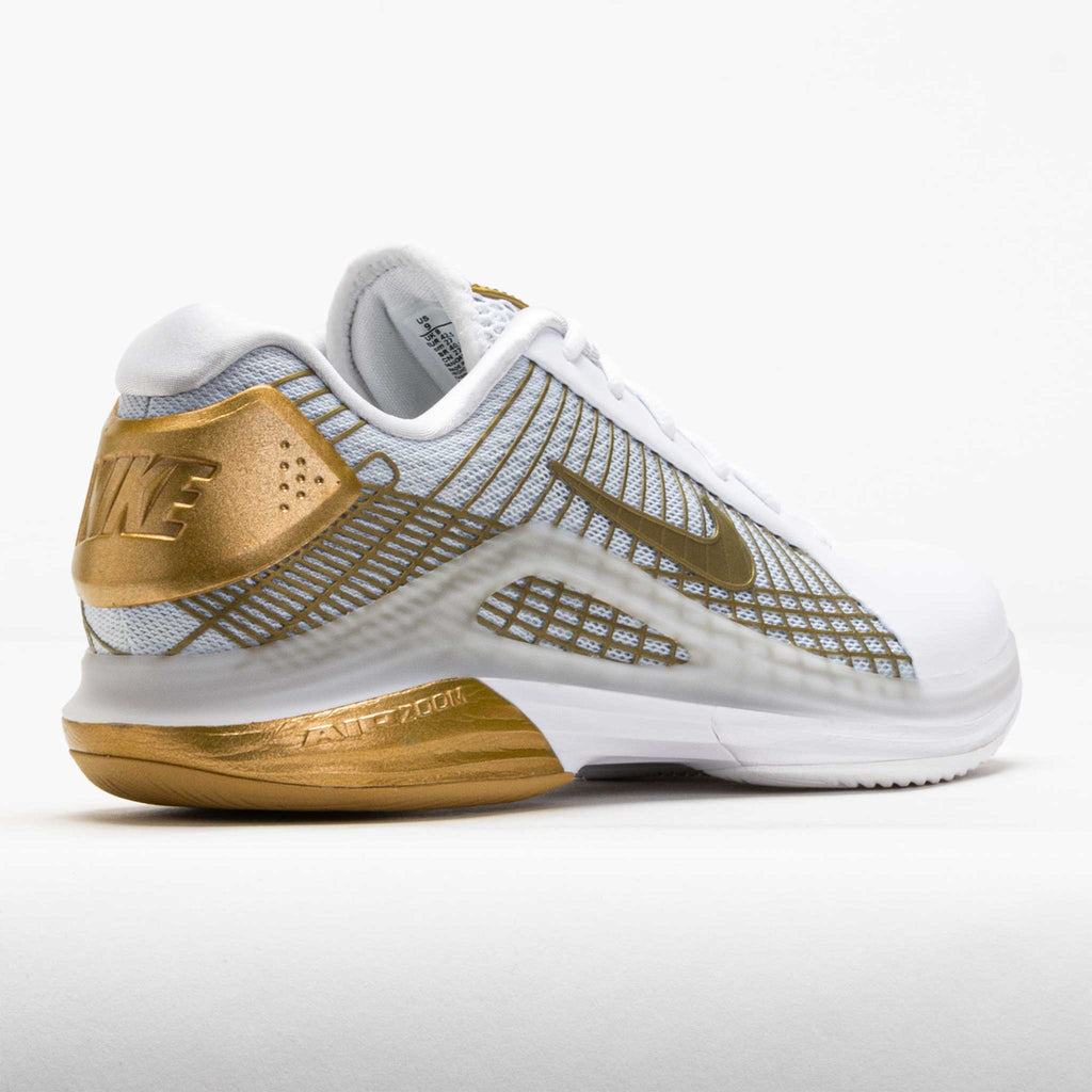 Nike Vapor 12 Hypersmash Men's White/Metallic Gold