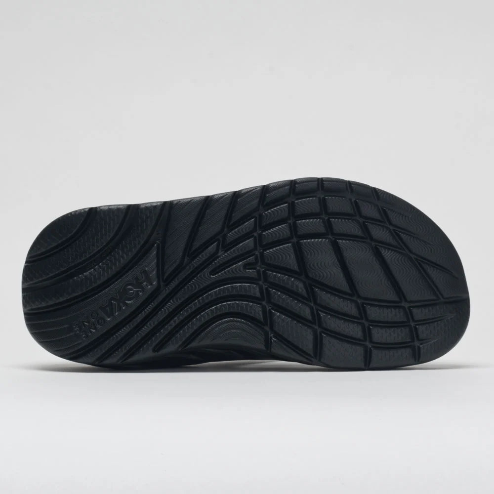 HOKA ORA Recovery Flip Women's Black/Dark Gull Gray