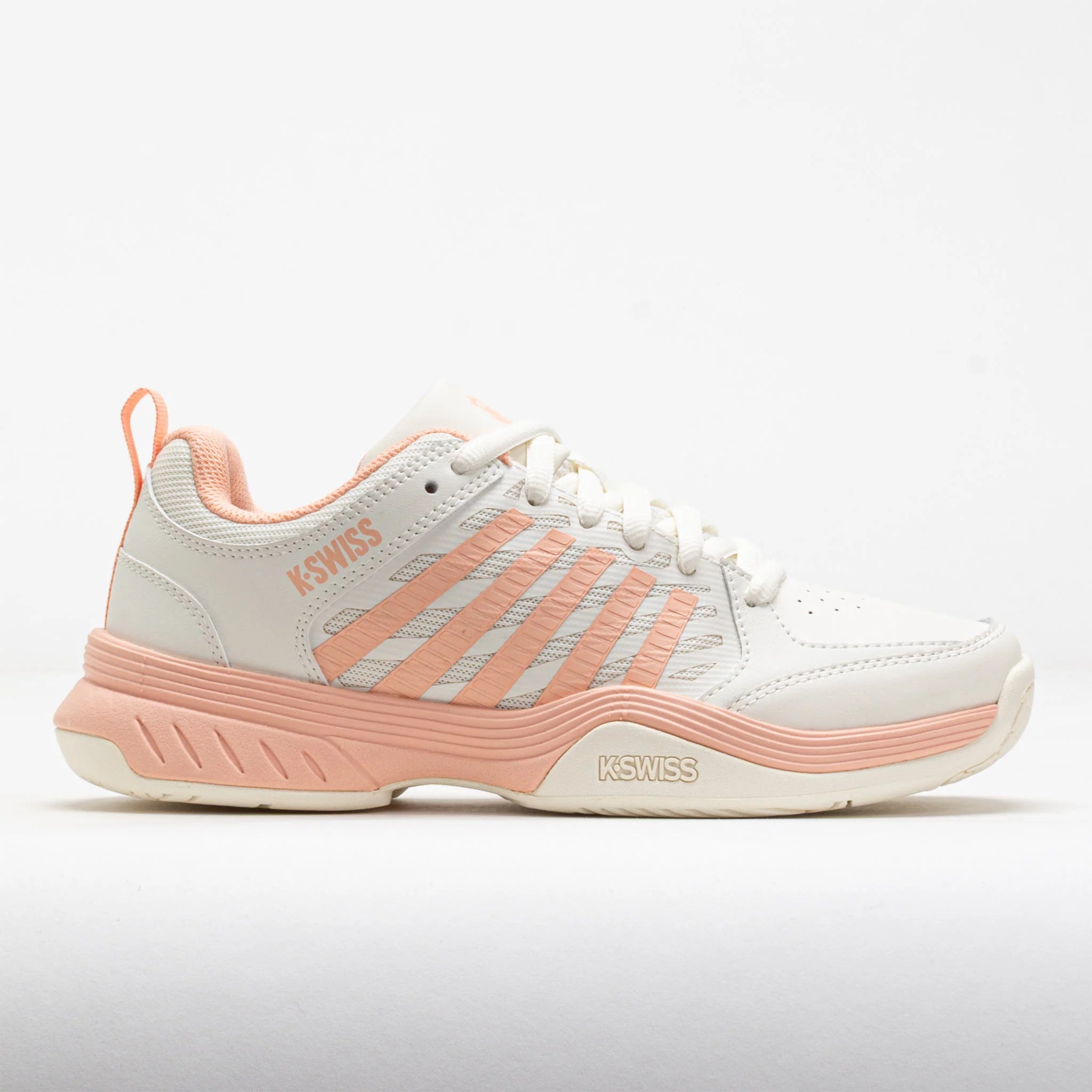 K-Swiss Court Express 2 Women's Egret/Peach Parfait