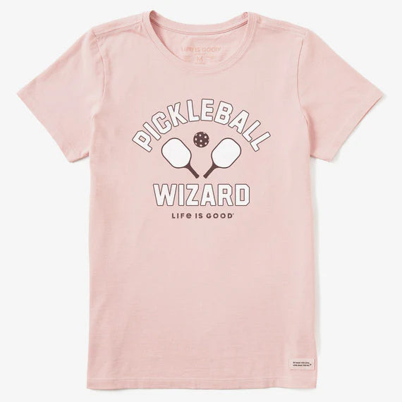 Life is Good Pickleball Wizard Tee Women's