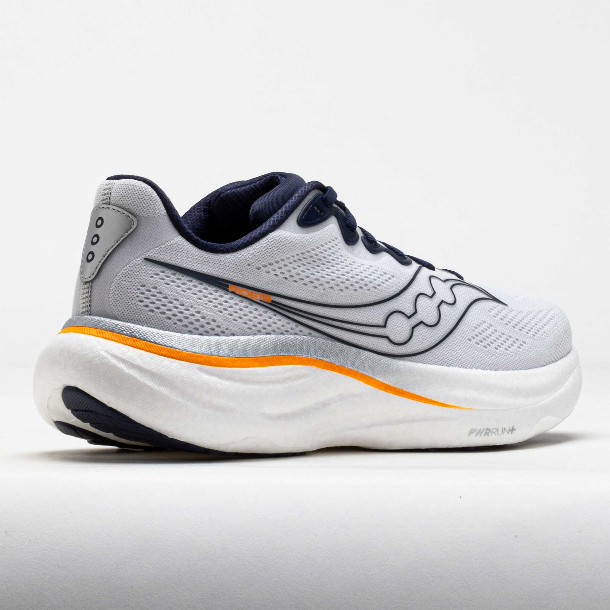 Saucony Ride 19 Men's White/Naval