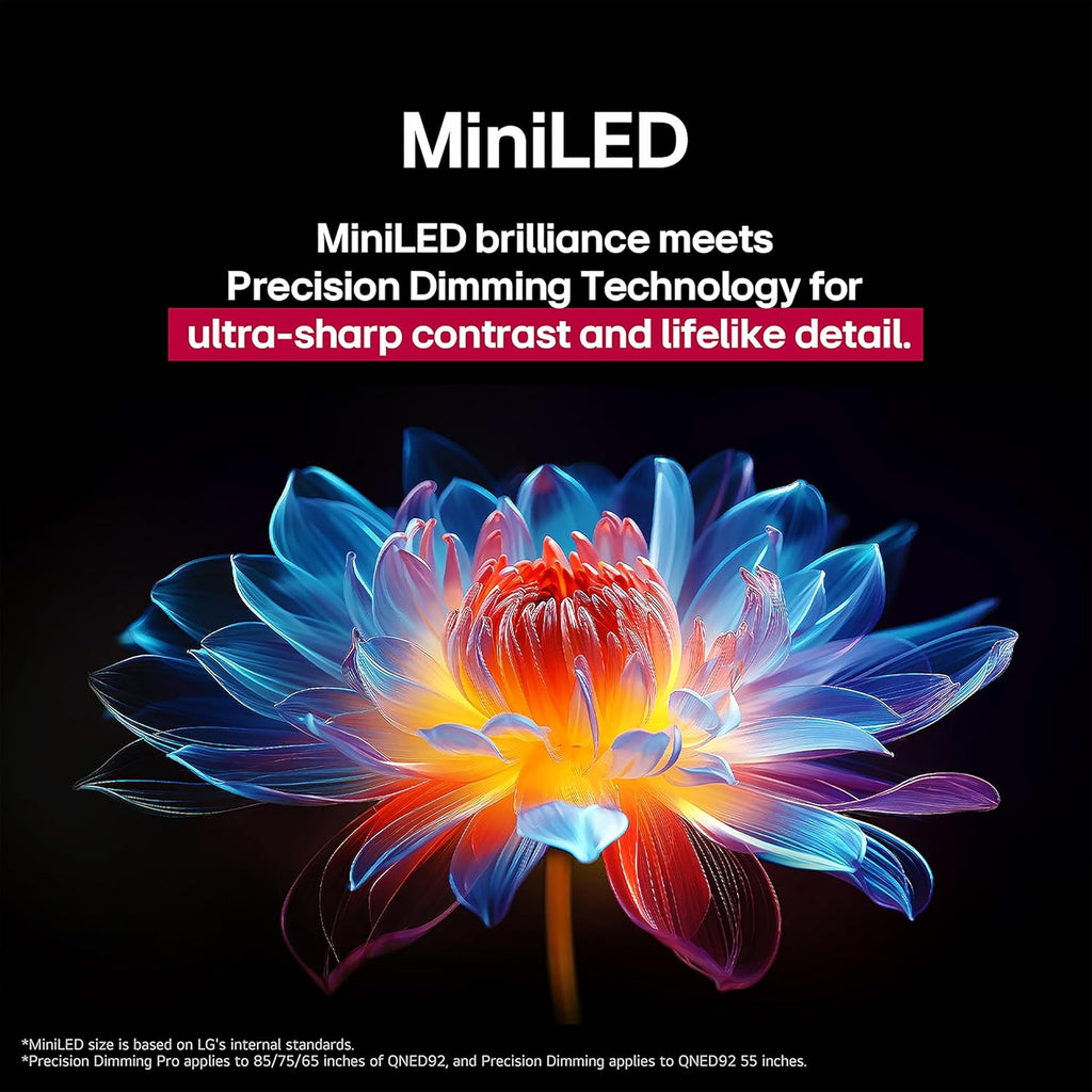 LG 65-Inch Class QNED evo AI QNED85A Series Mini LED 4K Smart TV w/AI Picture  AI Sound  HDR10  AI Super Upscaling 4K  Filmmaker Mode  Wow Orchestra  Alexa Built-in (65QNED85AUA  2025)
