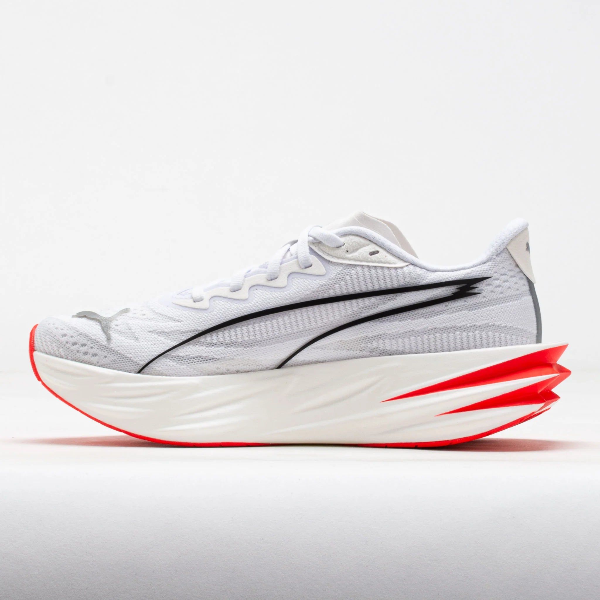 Puma Deviate Pure NITRO Men's White/Ultra Red/Silver