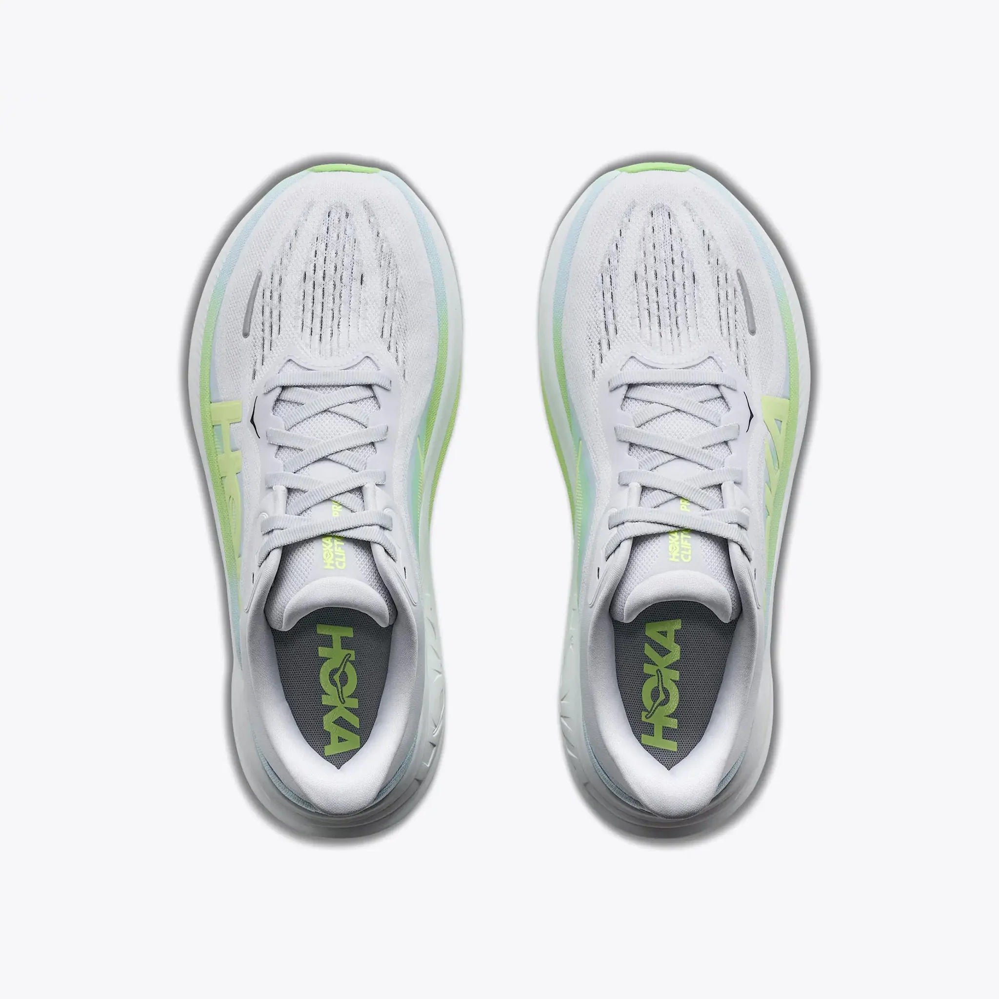 HOKA Clifton Pro Women's Cosmic Grey/Neon Yuzu