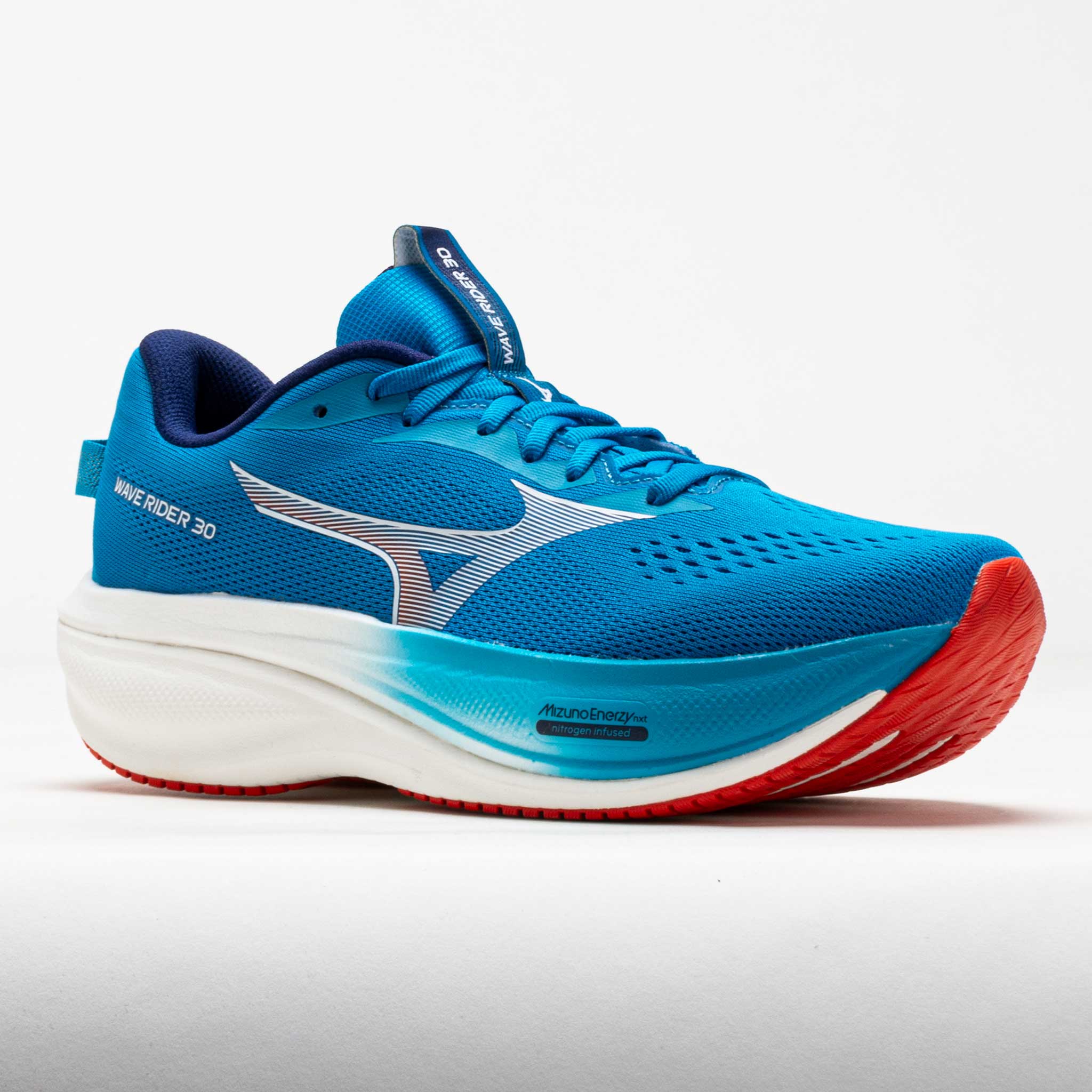Mizuno Wave Rider 30 Men's Blue Jewel/White