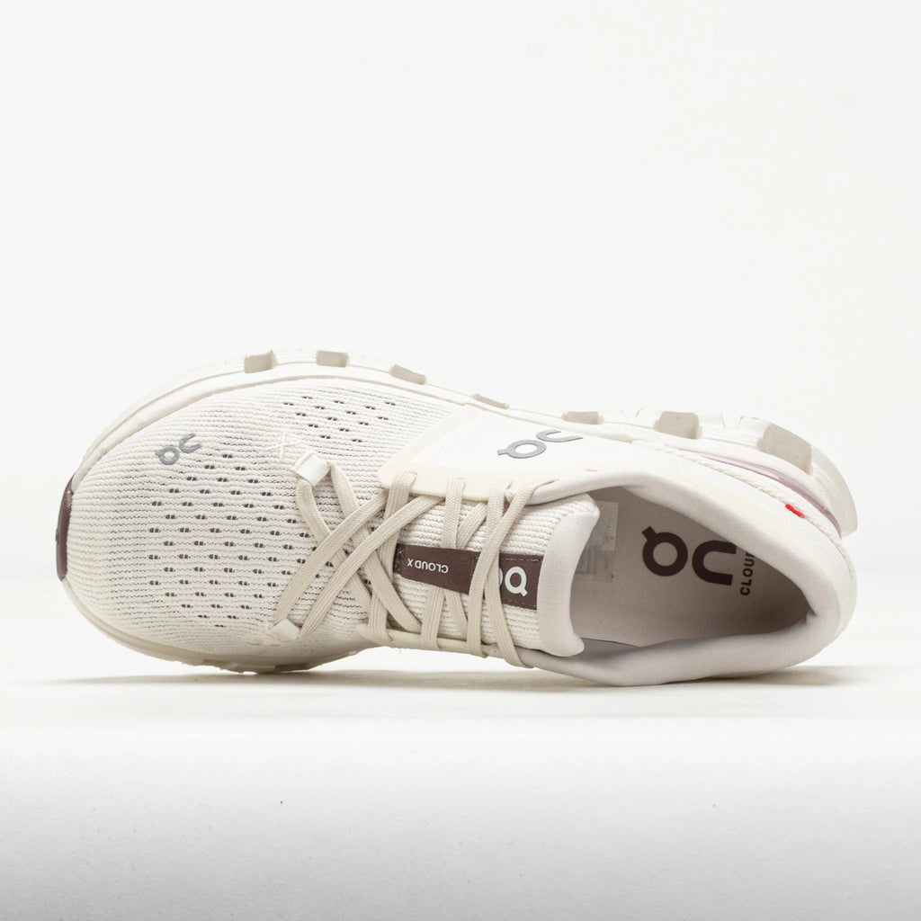 On Cloud X 4 Women's Ivory/Heron