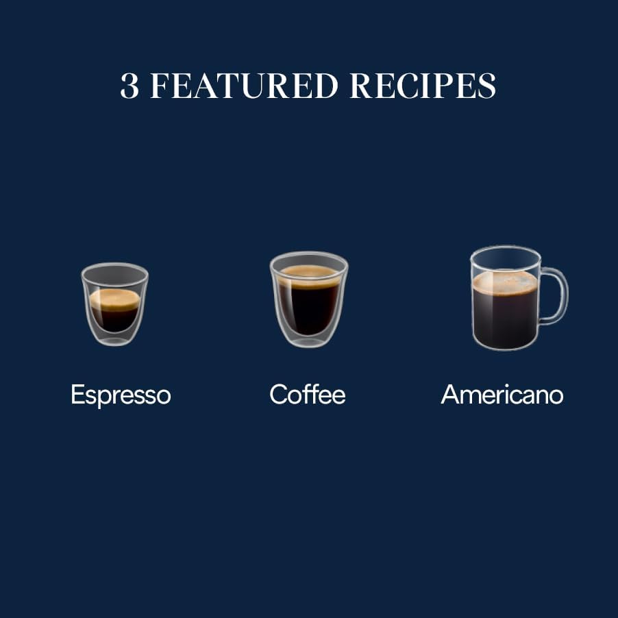 De'Longhi Magnifica Start Automatic Espresso Machine with Manual Milk Frother & Built in Grinder - 3 One-Touch Recipes, Easy-to-Clean, Home Barista Coffee Maker for Lattes, Cappuccino, Iced Coffee