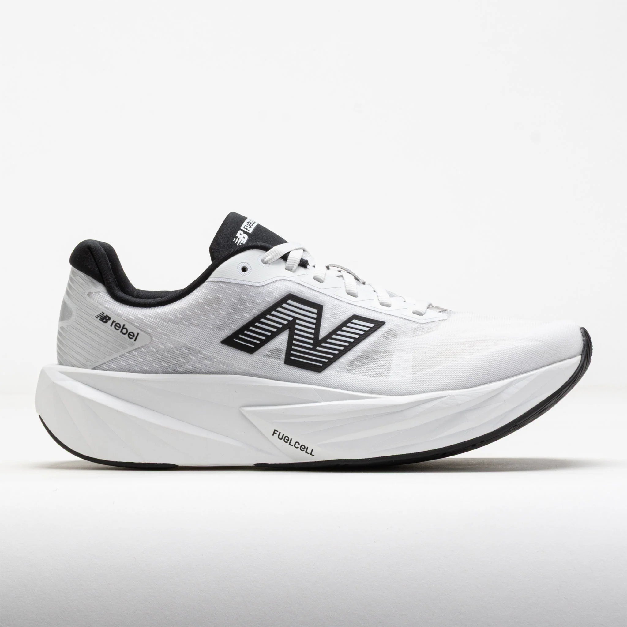 New Balance FuelCell Rebel v5 Men's White/Black/Silver Metallic