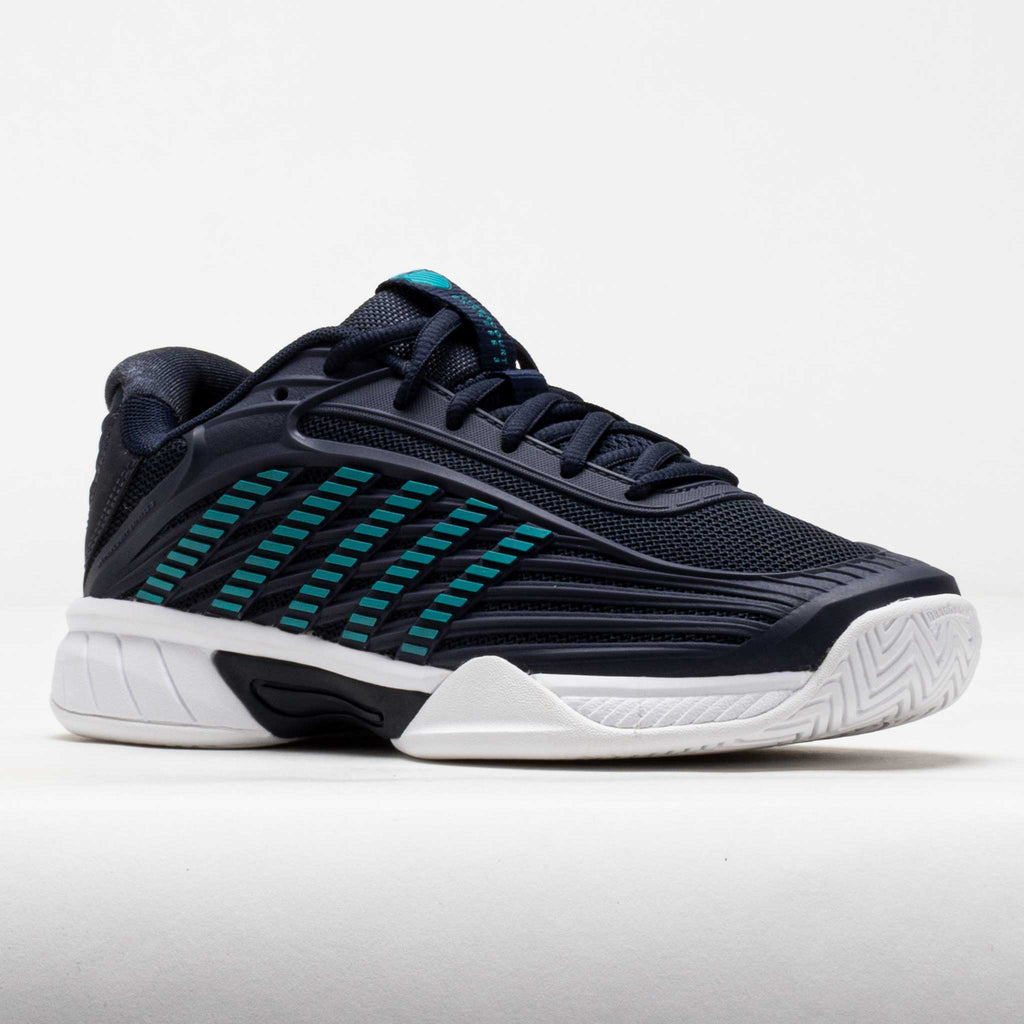 K-Swiss Hypercourt Express 3 Junior Carbon/Baltic/White