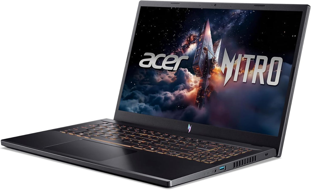 acer Nitro V Gaming Laptop | Intel Core i9-13900H Processor | NVIDIA GeForce RTX 5060 Laptop GPU | 15.6" FHD IPS 165Hz Display | 16GB DDR4 | 1TB Gen 4 SSD | Wi-Fi 6 | Backlit KB | ANV15-52-98KV