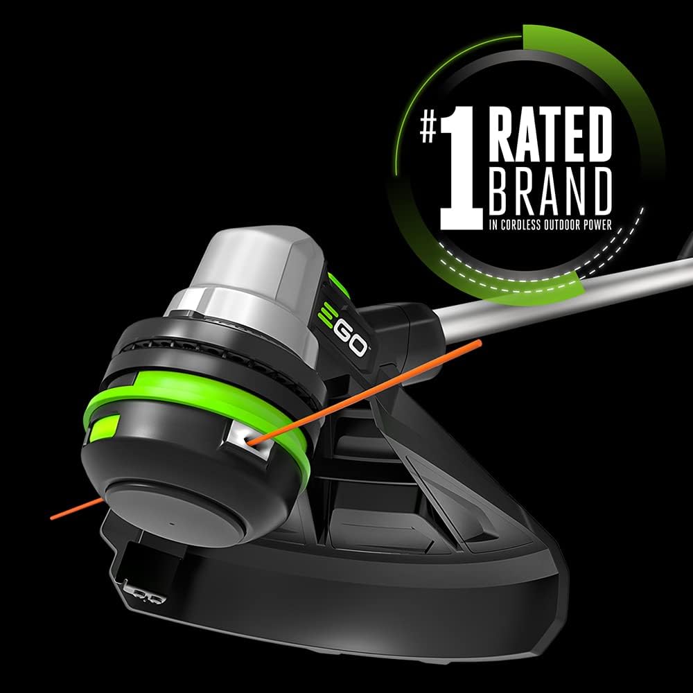 EGO POWER+ Combo  Cordless Trimmer and Blower  15" Trimmer for Weeds and Grass with POWERLOAD and Cordless Electric 670 CFM Blower  Includes 56V 4.0Ah Battery and Charger - ST6703LB