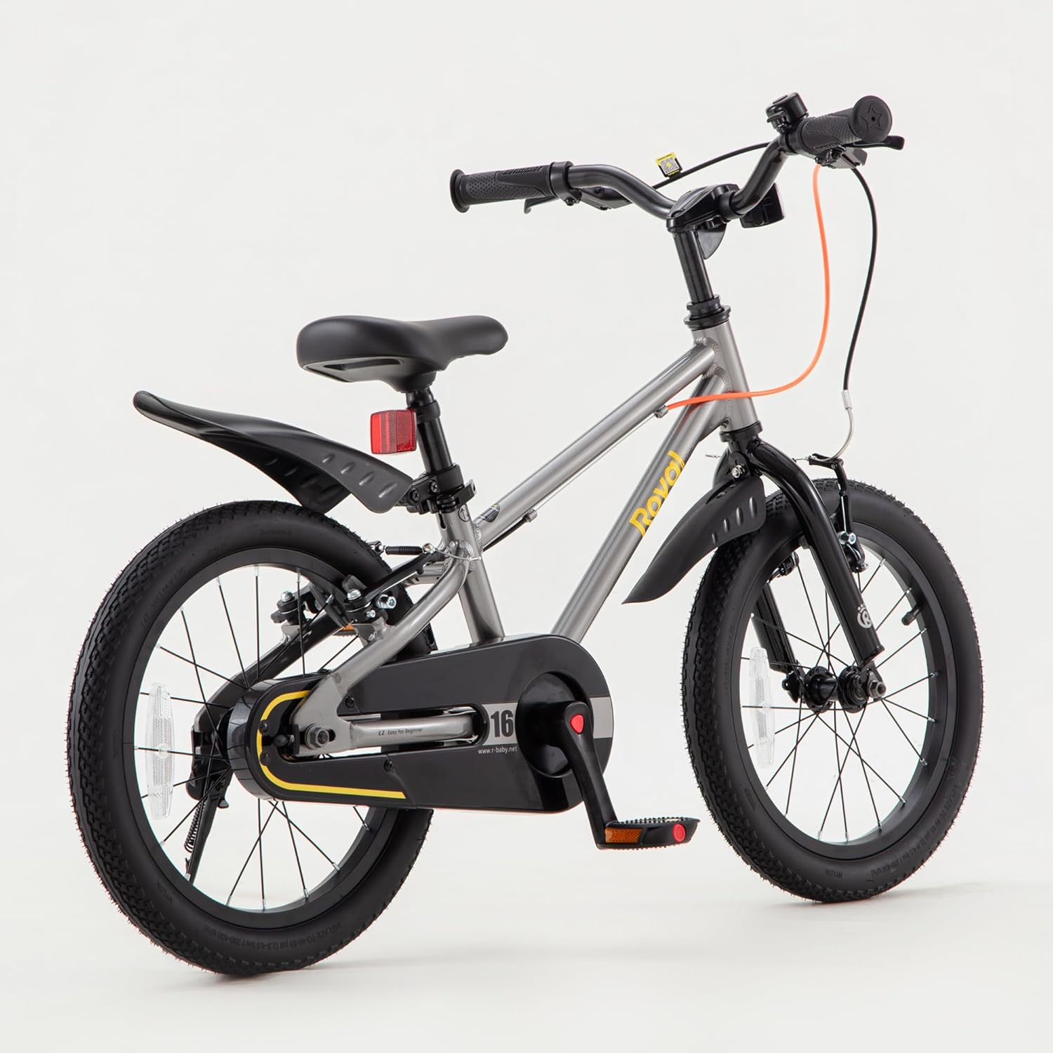 RoyalBaby EZ Fride Kids Bike 16 18 20 Inch, Lightweight Aluminum 2-in-1 Balance to Pedal Bike with One-Key Switch for Boys Girls Ages 4+