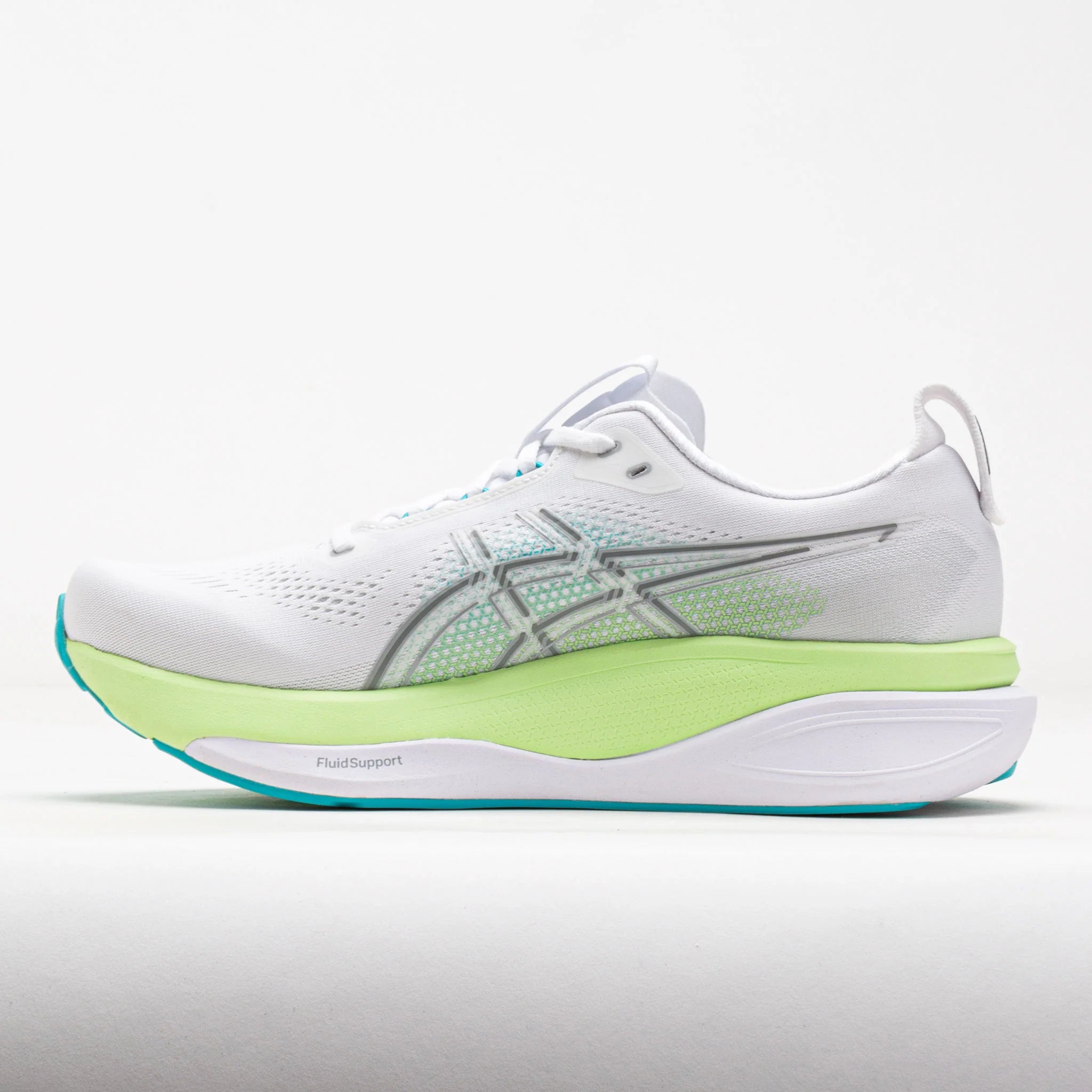ASICS GEL-Kayano 33 Men's White/Energy Aqua