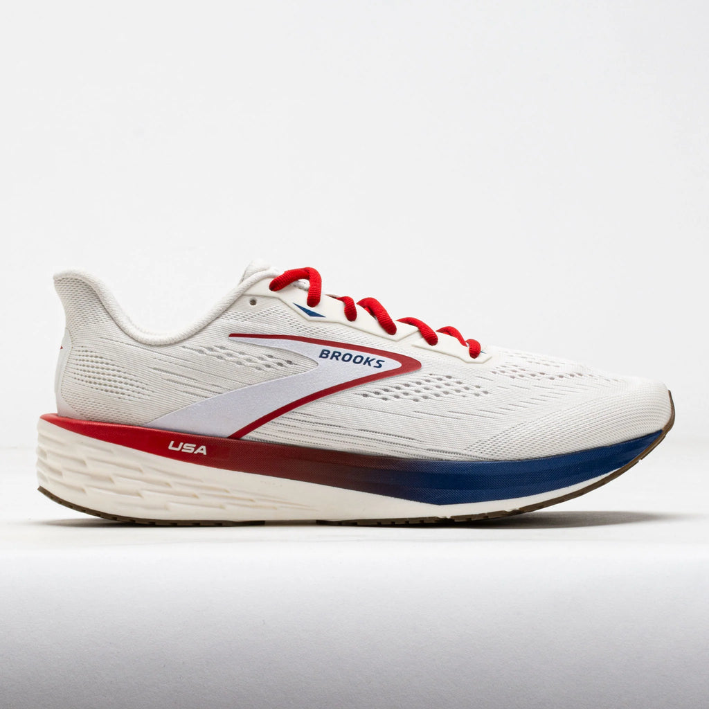 Brooks Launch 12 Men's Coconut/Red/Blue