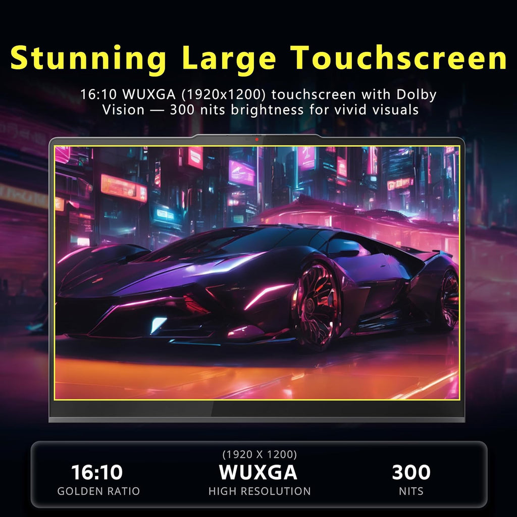 Lenovo Yoga 7i 2-in-1 16" 2K Touchscreen Laptop  Intel Ultra 5 226V  16GB LPDDR5X  3TB Storage(2TB SSD & 1TB Docking Station)  Intel Arc Graphics  Backlit Keyboard  Fingerprint  Win 11 Pro  Gray