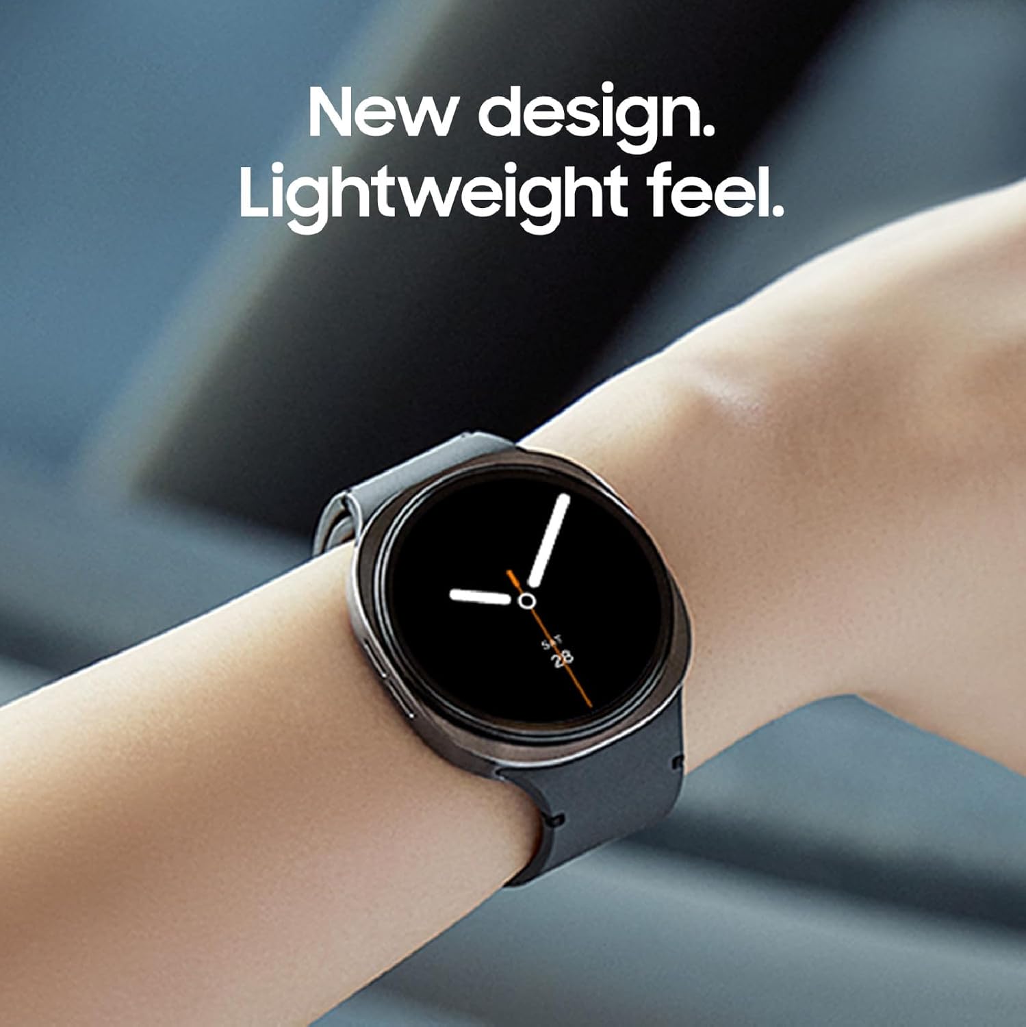 Samsung Galaxy Watch 8 (2025) 40mm Bluetooth Smartwatch  Cushion Design  Fitness Tracker  Sleep Coaching  Running Coach  Energy Score  Heart Rate Tracking  Graphite US Version  2 Yr Warranty