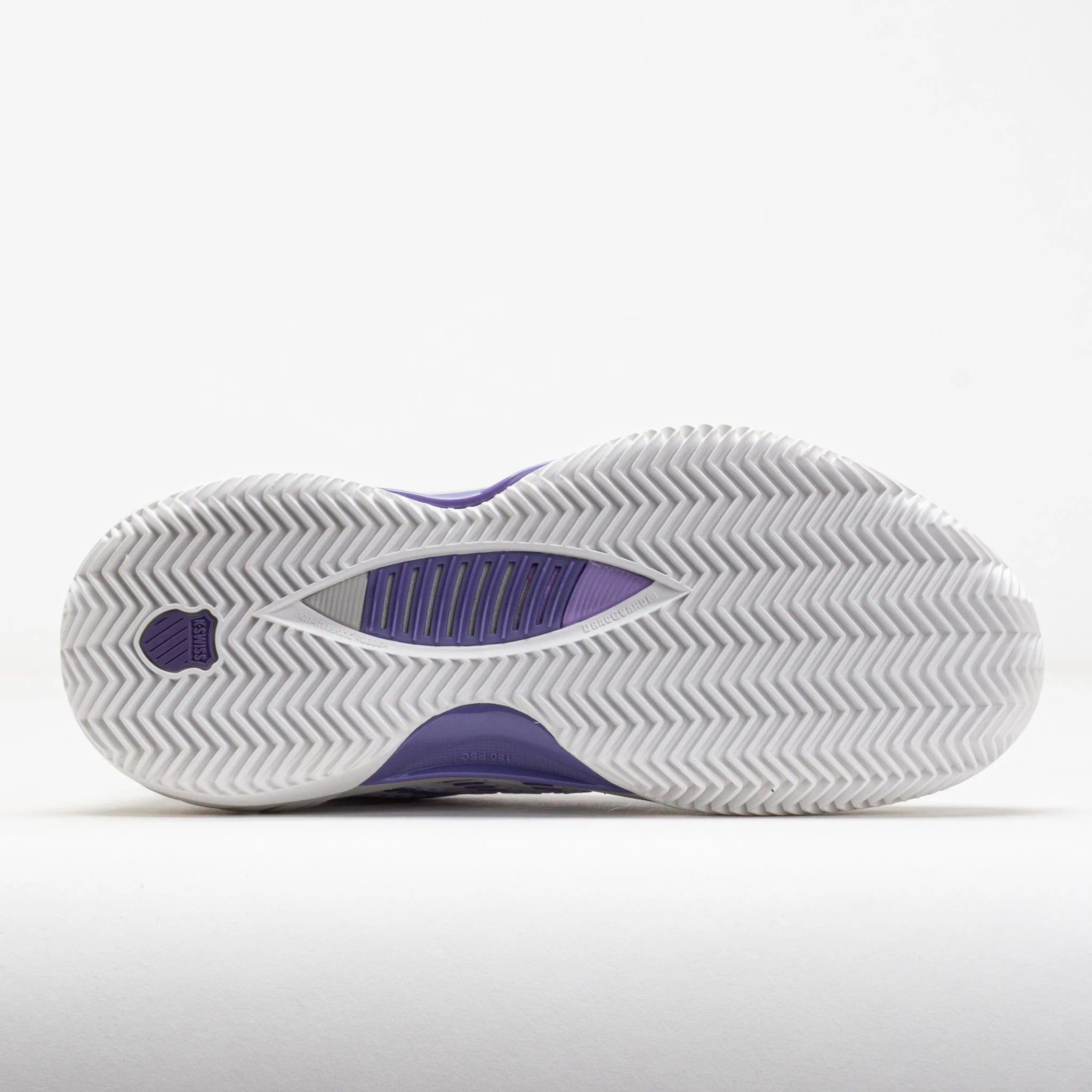 K-Swiss Hypercourt Supreme 2 Clay Women's White/Lunar Rock/Purple Haze
