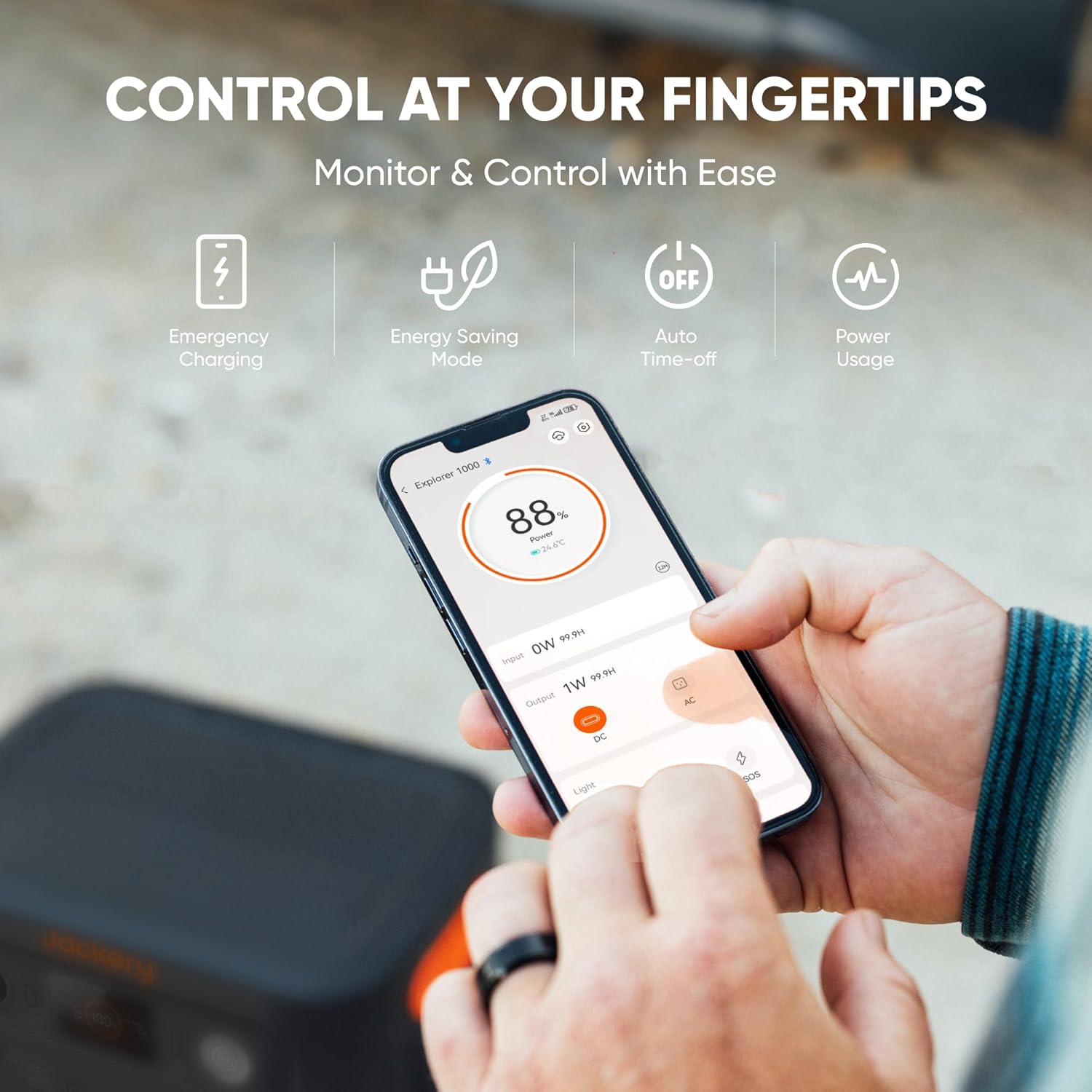 Jackery Solar Generator 240 v2 and 40W Mini Solar Panel  256Wh LiFePO4 Battery  300W AC & 100W USB-C Output  Ultra Fast Solar Charging for Outdoors  Camping  Travel & Emergencies