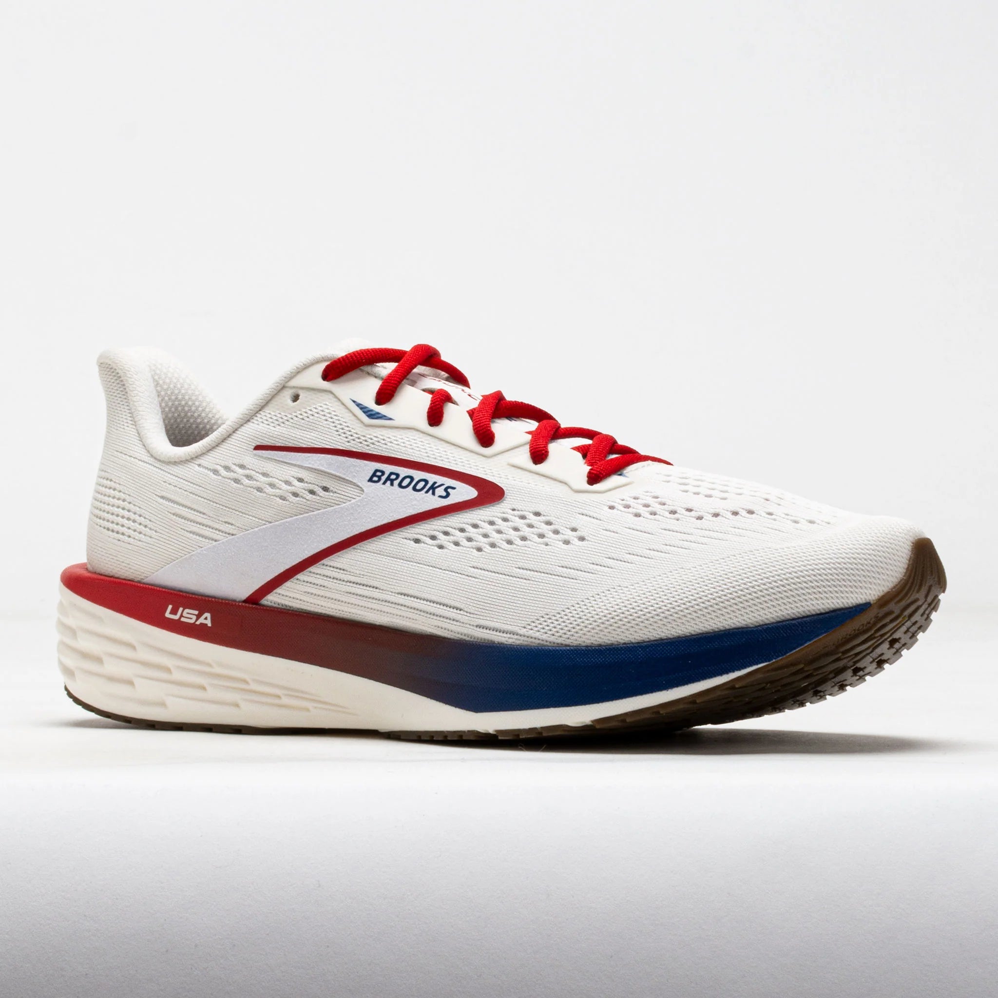 Brooks Launch 12 Men's Coconut/Red/Blue