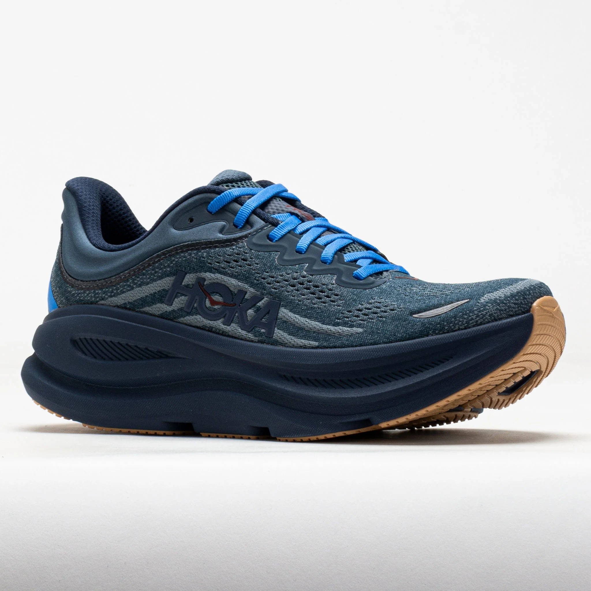 HOKA Bondi 9 Men's Glimmering Blue/Overcast