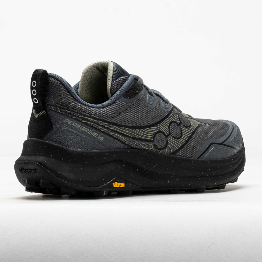 Saucony Peregrine 16 Men's Carbon/Black