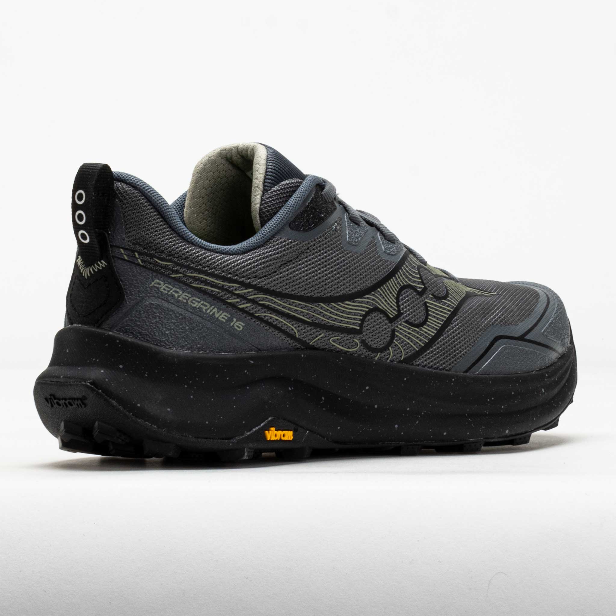 Saucony Peregrine 16 Men's Carbon/Black