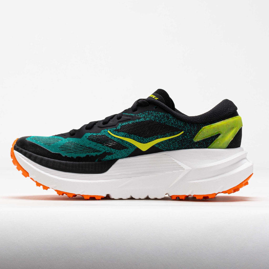 HOKA Mafate X Men's Black/Electric Aqua