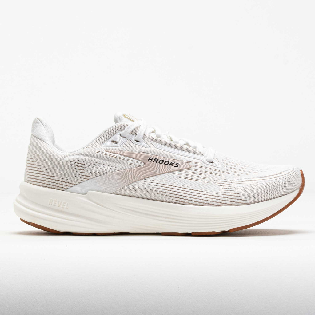 Brooks Revel 8 Women's White/Chateau Grey