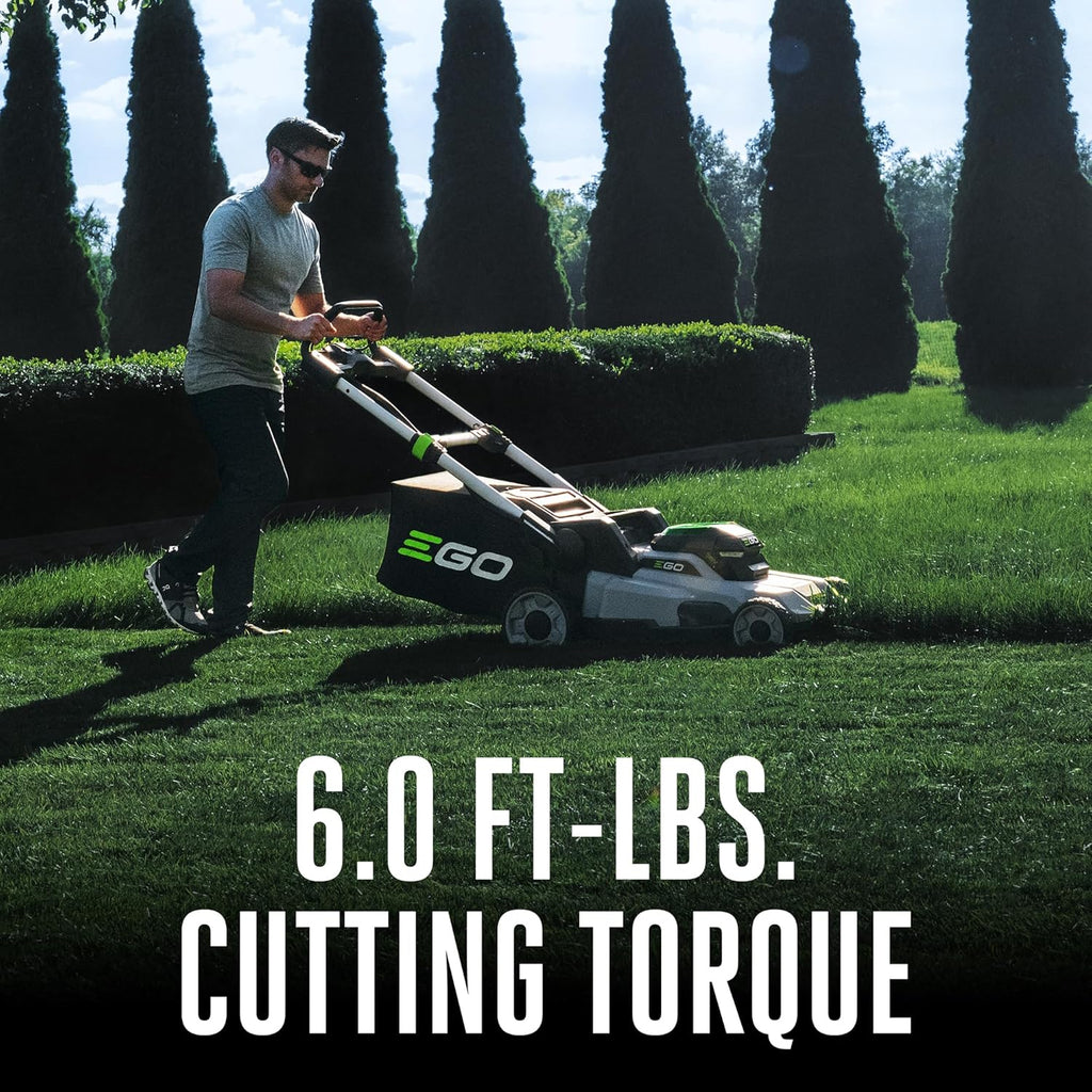 EGO POWER+ Electric Lawn Mower  Cordless  Includes 56V 6.0Ah Battery And 320W Charger - LM2114