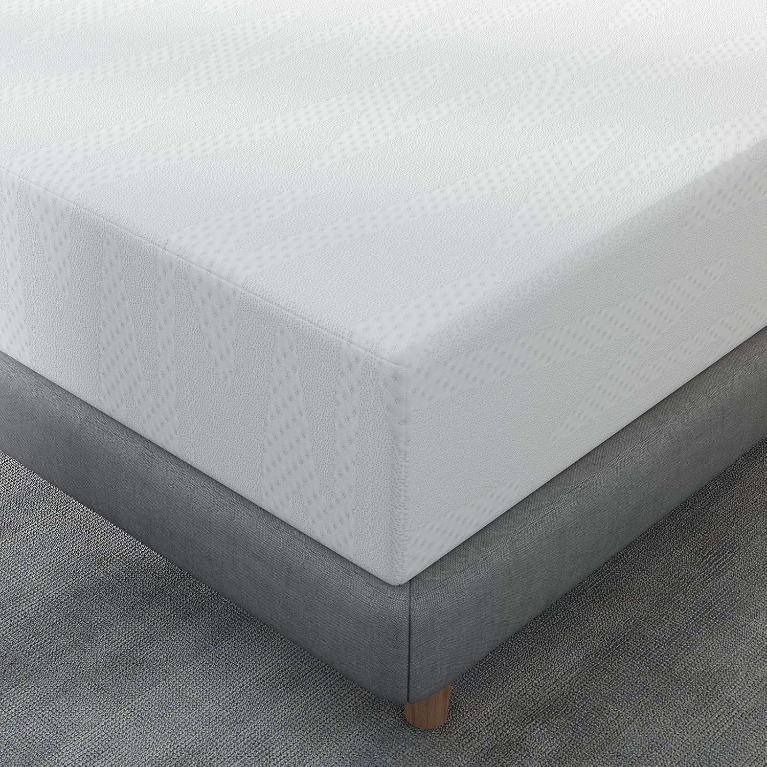 Avenco King Size Mattress, 12 Inch King Mattresses with Gel Memory Foam for Cool Night & Pressure Relief, Mattress in a Box Medium Plush Feel with Motion Isolating