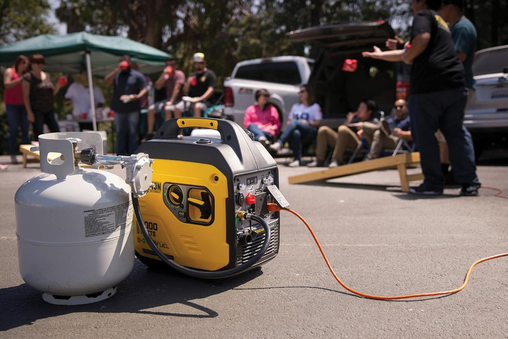Champion Power Equipment 4000-Watt Dual Fuel RV Ready Portable Inverter Generator with Quiet Technology and CO Shield