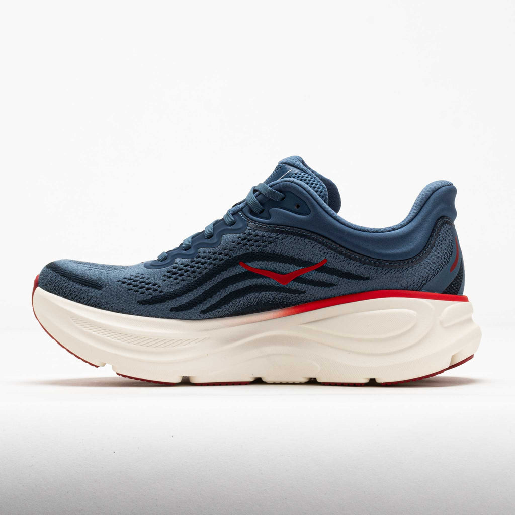 HOKA Bondi 9 Men's Thunder Cloud/Vermillion