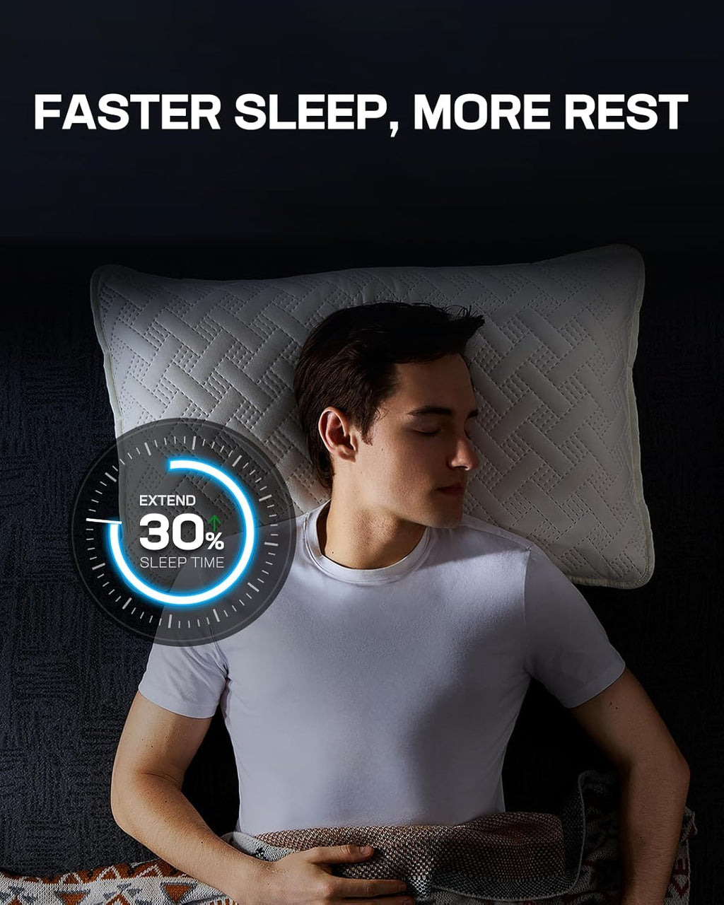 Marsail NS2 Pro Massage Adjustable Base with Mattress Set, Wireless Remote & App Control, Twin XL Adjustable Bed Frame + 14-inch Cooling Gel Memory Foam Mattress