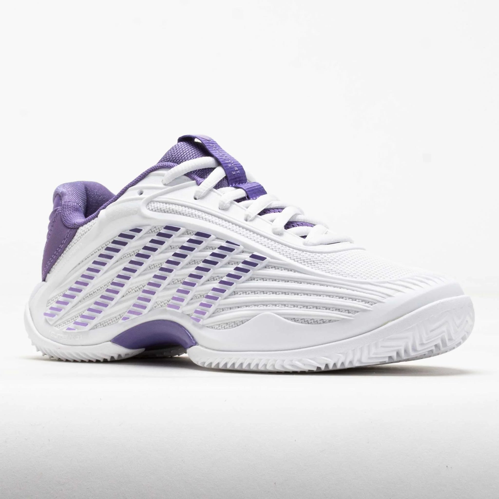 K-Swiss Hypercourt Express 3 Clay Women's White/Purple Haze/Lunar Rock