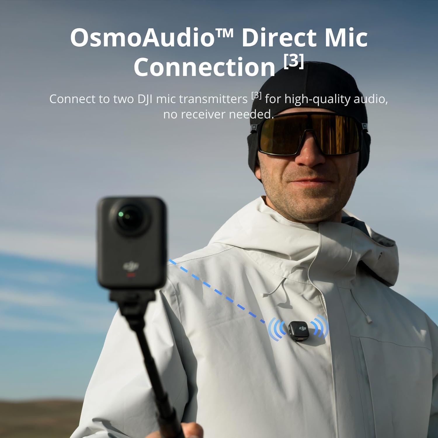 DJI Osmo 360 Camera Standard Combo  Waterproof 360° Action Camera with 1-Inch 360° Imaging  Native 8K 360° Video  105GB Built-in Storage  120MP 360° Photo  100-Min 8K Recording  360 Action Camera