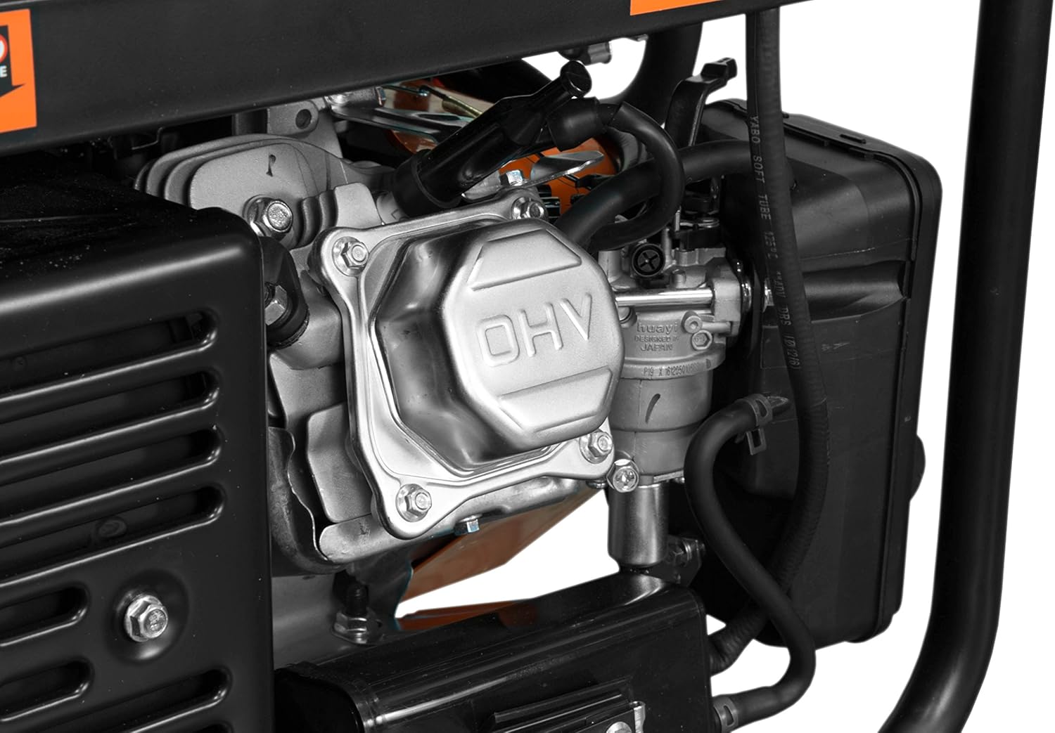 WEN 4 750-Watt 120V/240V Dual Fuel Portable Generator with Wheel Kit and Electric Start (DF475T)