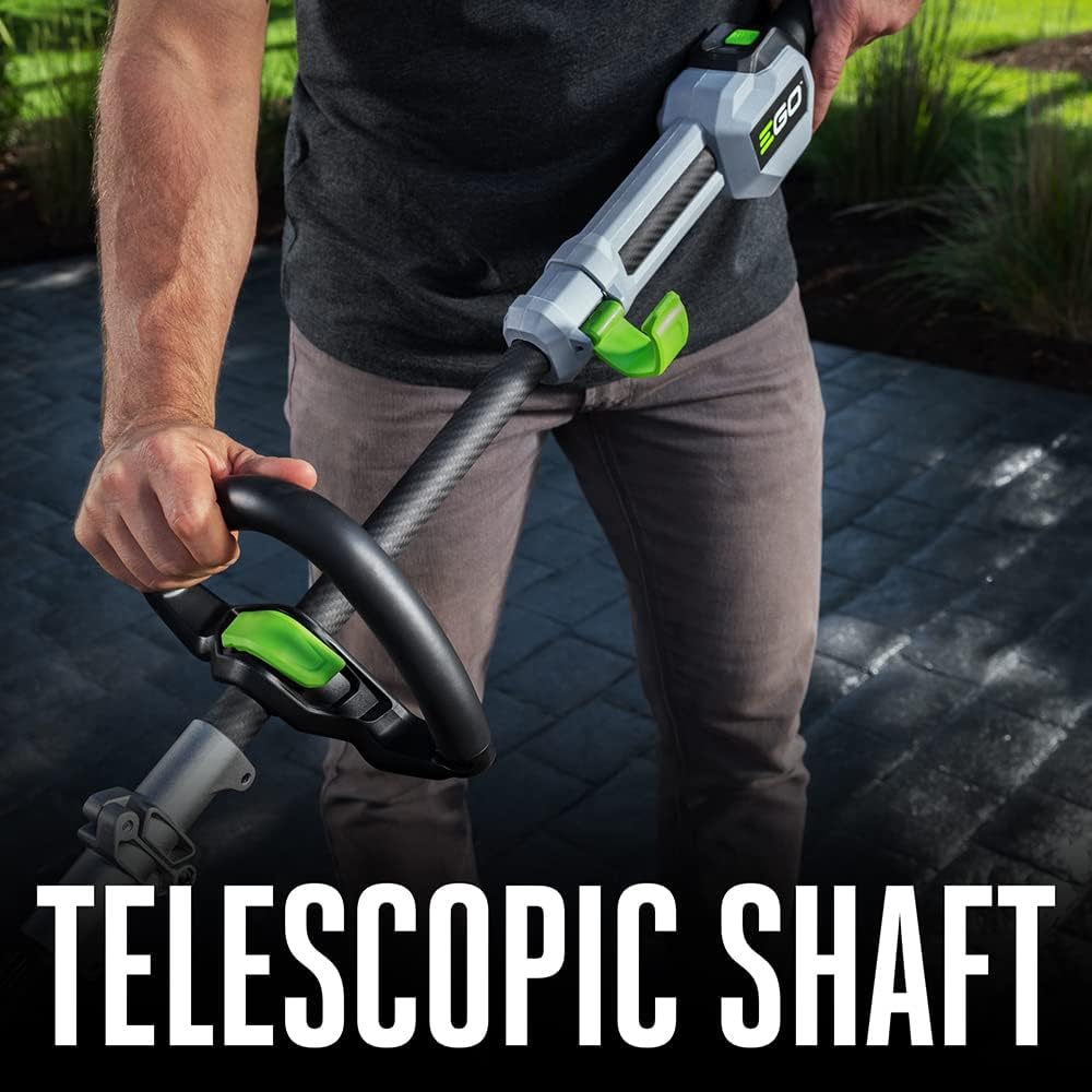 EGO Power+ ST1623T 56-Volt 16-Inch Cordless String Trimmer  4.0Ah Battery  320W Charger Included Plus Extra BA1400T 2.5Ah Battery