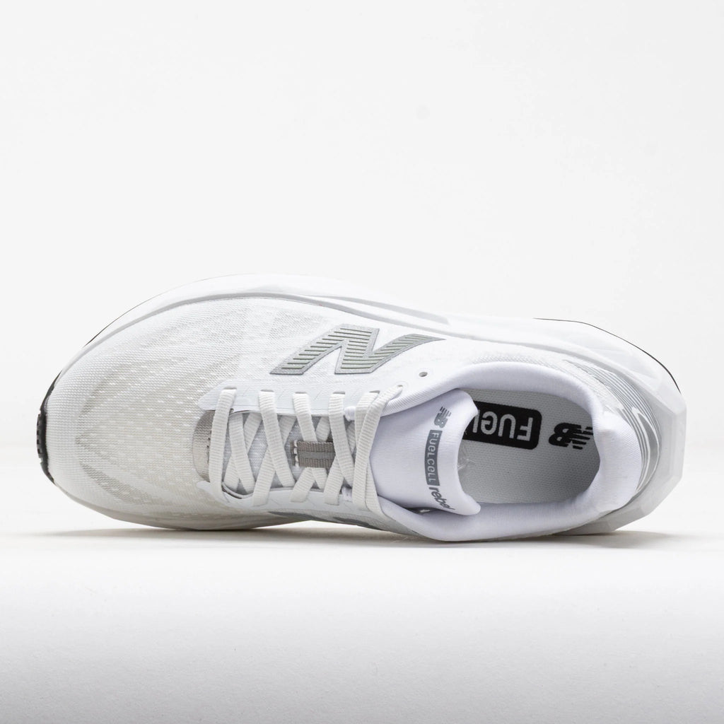 New Balance FuelCell Rebel v5 Women's White/Silver Metallic/Black