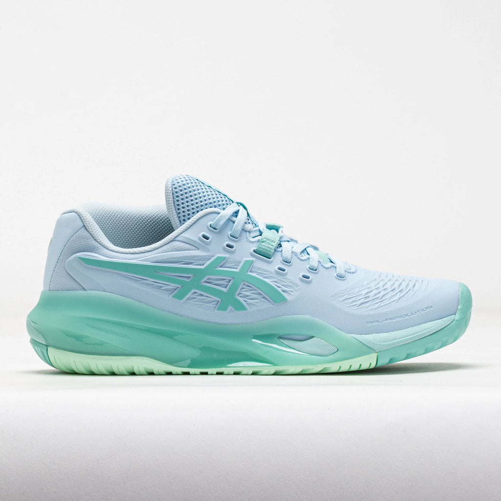 ASICS GEL-Resolution X Women's Light Blue/Oasis Green