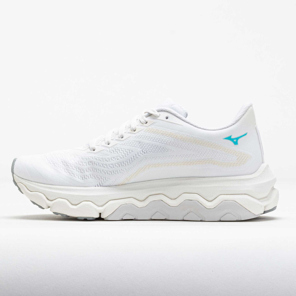 Mizuno Wave Horizon 8 Women's White/Tanager Turquoise