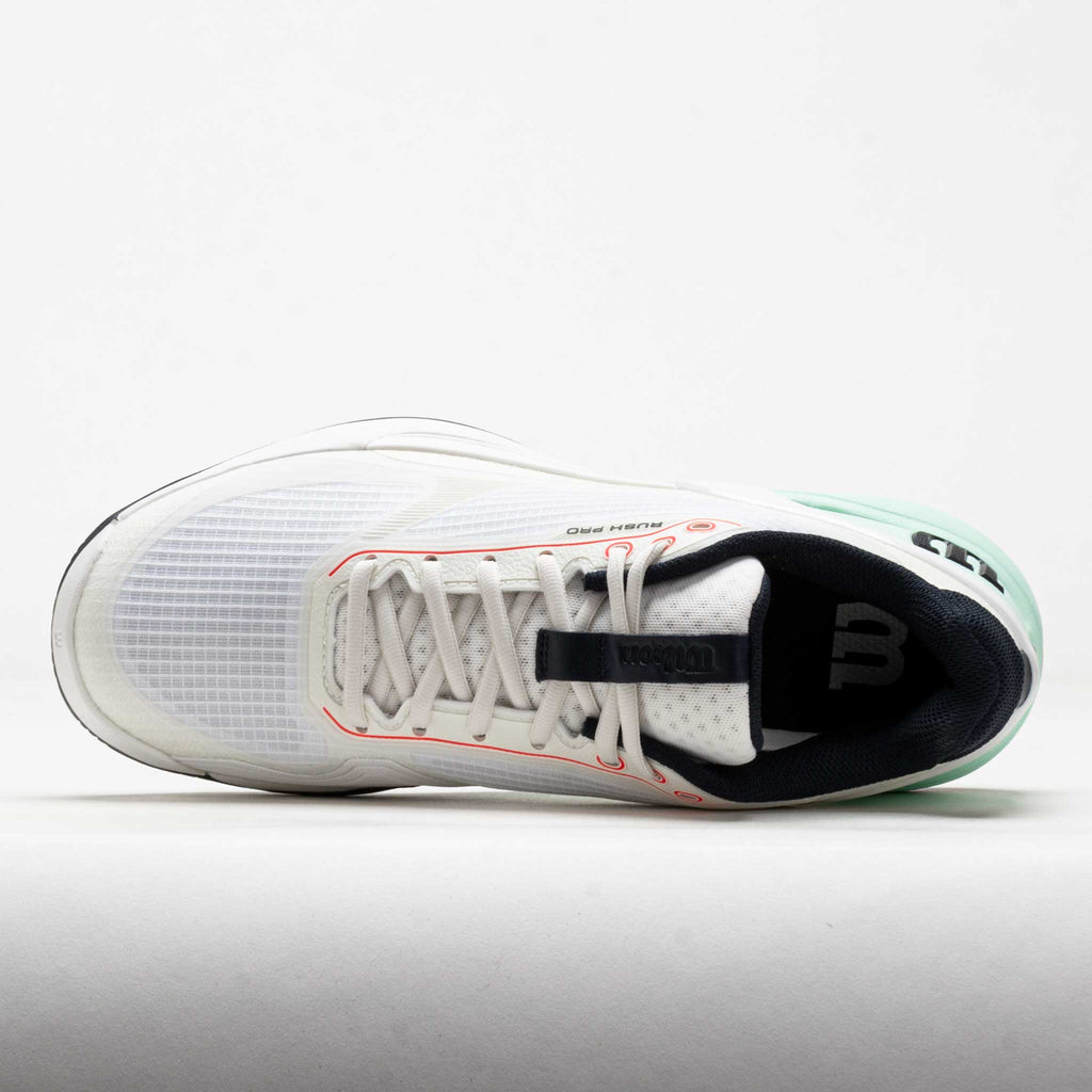 Wilson Rush Pro 5 Men's White/Bay/Fiery