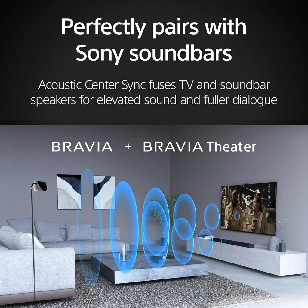 Sony 65 Inch OLED 4K Ultra HD TV BRAVIA XR8B Smart Google TV with Dolby Vision HDR and Exclusive Features for PlayStation® 5 (K-65XR8B)  2025 Model