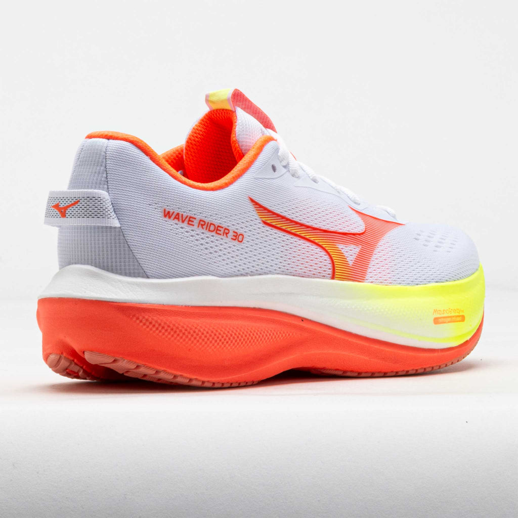 Mizuno Wave Rider 30 Women's White/Flamingo Coral