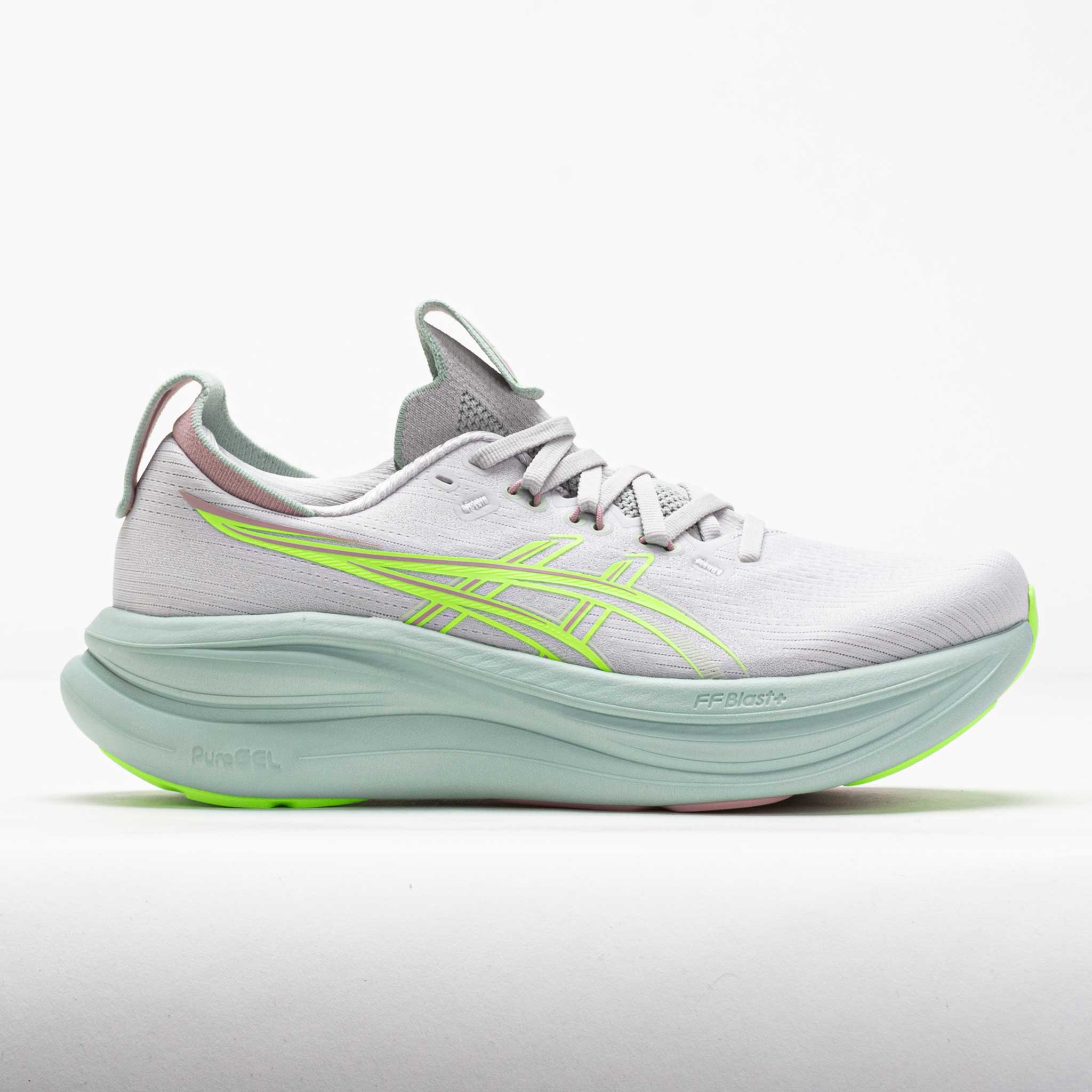 ASICS GEL-Nimbus 28 Women's Cloud Grey/Illuminate Green