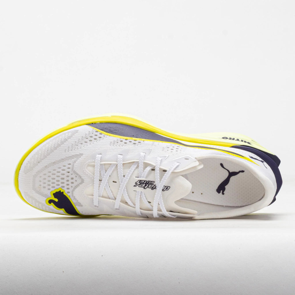 Puma Deviate NITRO Elite 4 Women's White/Apple Spritz/Lux Lime