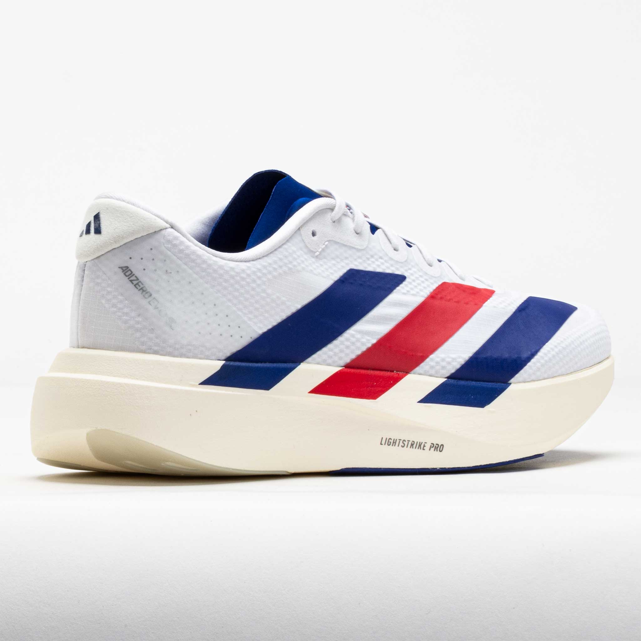 adidas Adizero EVO SL Men's White/Mystery Ink/Pure Ruby