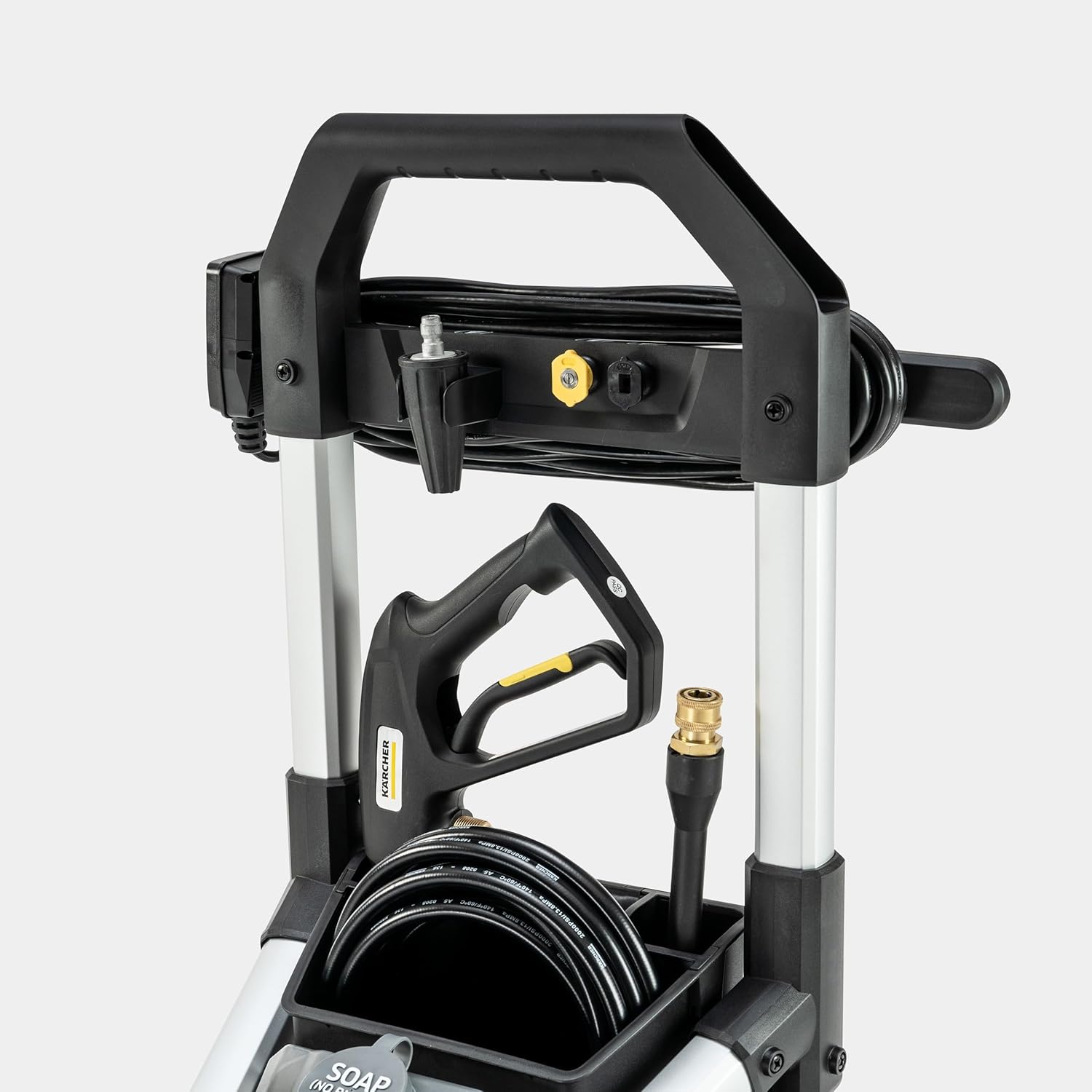 Kärcher Pressure Washer K1700B  CETA Certified  3 Spray Nozzles  Detergent Tank  for Cars  Driveways  Siding  Patios  1.2 max. GPM