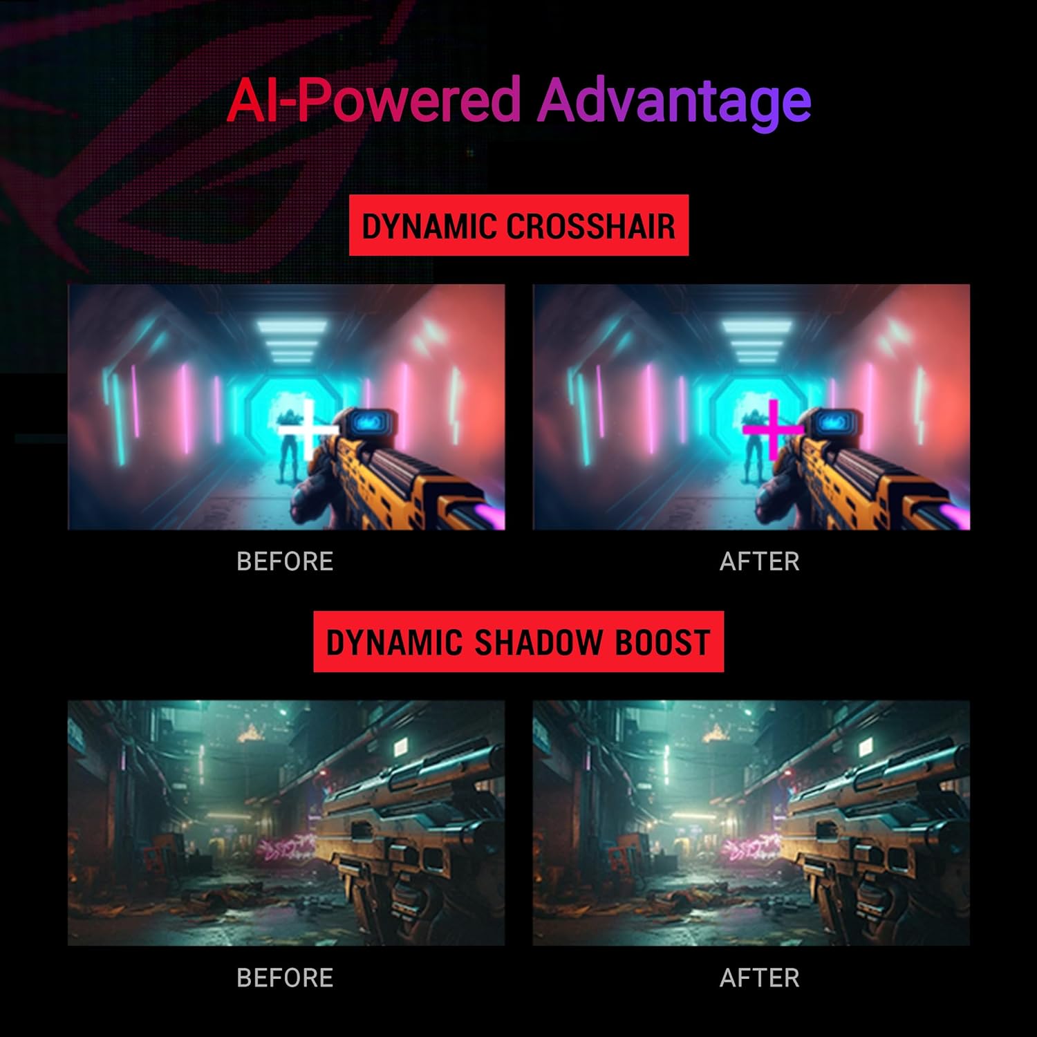 ASUS ROG Strix 32” 1440P USB-C Curved HDR Gaming Monitor (XG32WCS) - QHD  180Hz  1ms  Fast VA  Extreme Low Motion Blur Sync  FreeSync  DisplayWidget  Tripod Socket  AI Technology  3 yr Warranty