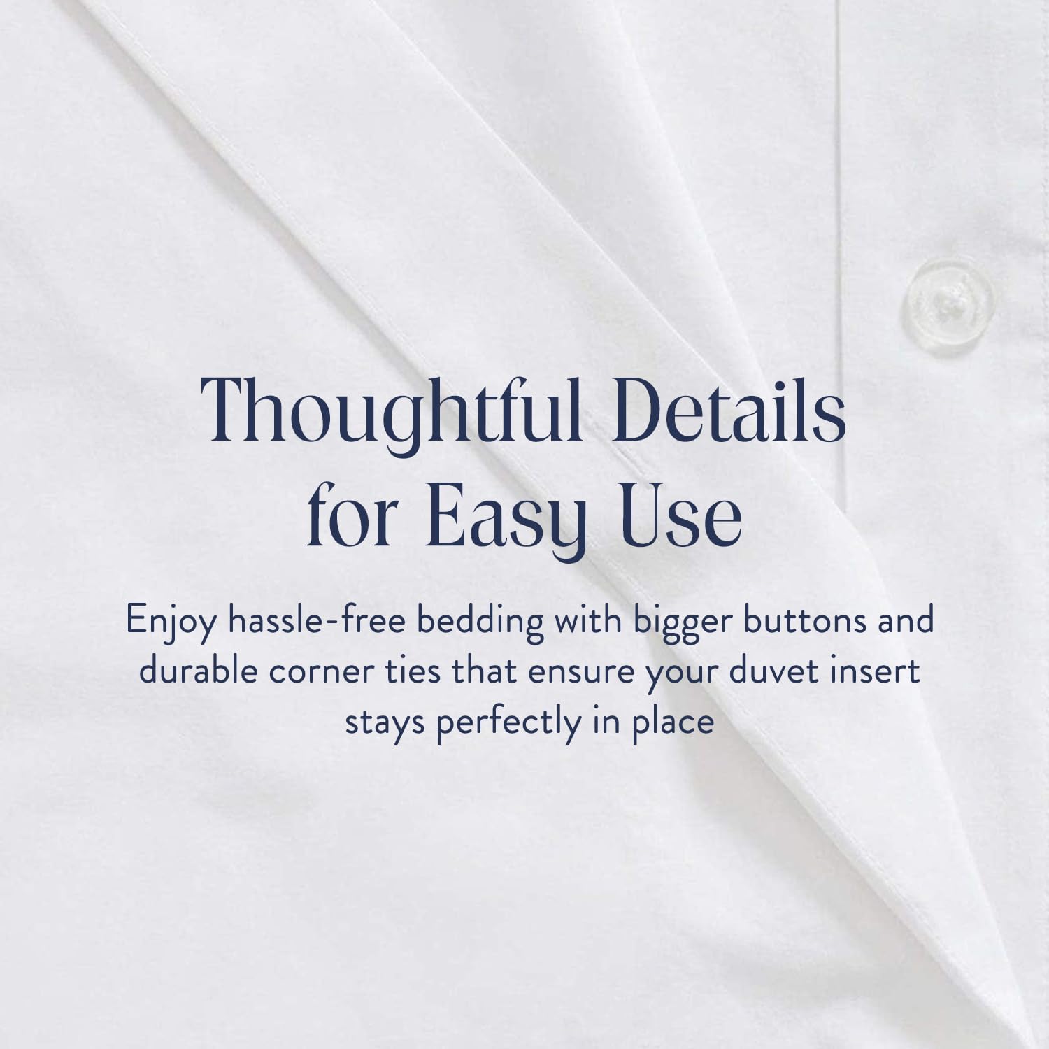 Brooklinen Luxury Sateen Duvet Cover Set - 100% Cotton, Full/Queen Size in White - Includes 1 Duvet Cover and 2 Standard Pillowcases - Best Full/Queen Duvet Covers